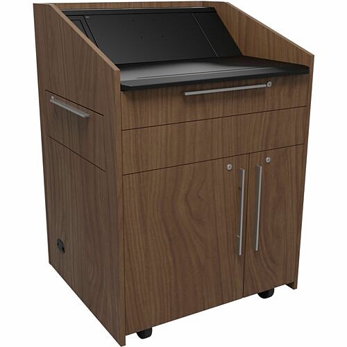 Middle Atlantic L5KBB2SEHD0ZP002 Tables & Desks Middle Atlantic L5 Series Lecterns - Sota Style - 39" Height X 33" Width X 31" Depth - Camera - Whit 