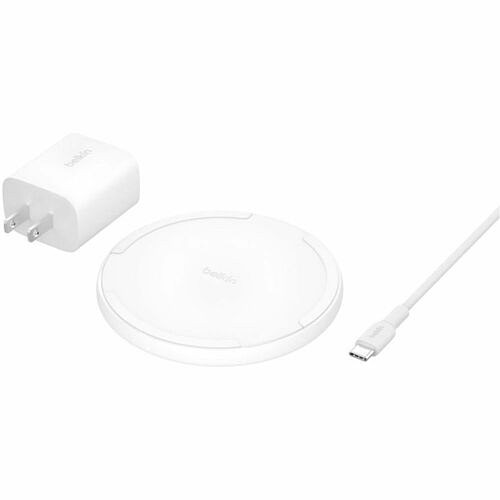 Belkin WIA012TTWH Chargers Belkin Boostcharge Wireless Charging Pad 15w - For Smartphone, Earbud, Qi-enabled Device, Airpod, Ip 745883910991