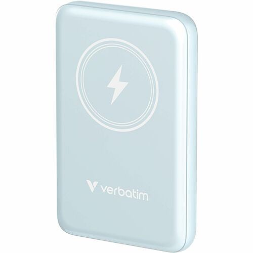 Verbatim 32247 Power Banks Verbatim Charge 'n' Go Magnetic Wireless Power Bank 10000 Mah - Blue - 10000 Mah - 1 X Usb - Blue (3 023942322474