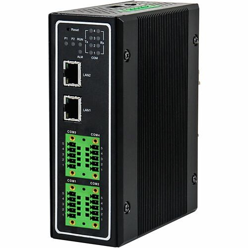Black Box LES920A-RJ45-TB Terminal & Device Servers Black Box Industrial Rs-232/422/485 Serial Device Server - 4-port - Twisted Pair - 2 X Network (rj-4 Les920arj45tb 822088284741