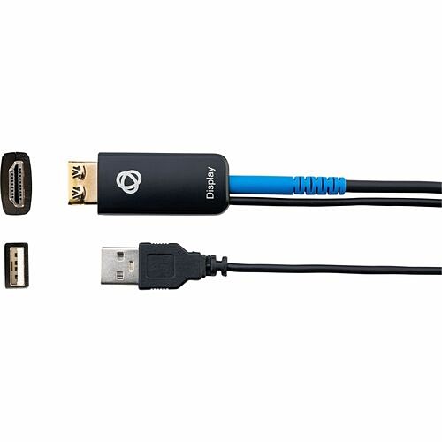 Kramer Electronics CP-AOCH/PF-33 Cables Kramer Active Optical Armored 4k Hdmi Cable - 32.81 Ft Fiber Optic A/v Cable For Audio/video Device  Cpaochpf33 