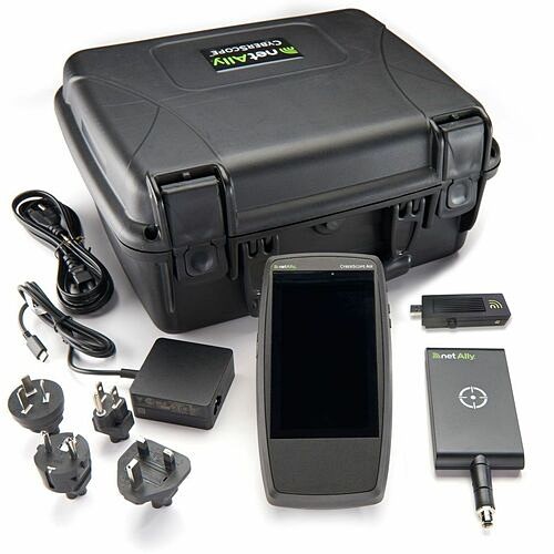 Netally CYBERSCOPE-AIR-X2 Test Equipment Cyberscope Site Security Analyzer (wireless Only, Full Triband) - Cyberscopeair Includes: Cyberscope Cyberscopeairx2 841969101502