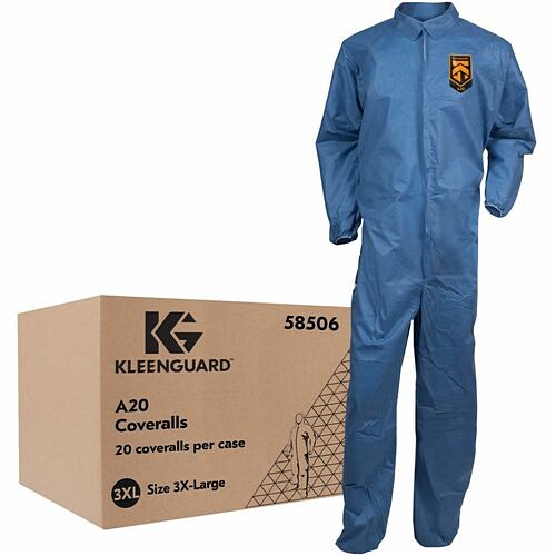 Ansell KCC58506 Safety Gears Health A20 Particle Protection Coveralls ANS58506 20076490738314