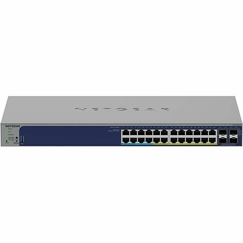 Netgear GS728TXUP-300NAS Switches & Bridges Netgear Business Gs728txupv3 Ethernet Switch - 24 Ports - Manageable - Gigabit Ethernet, 10 Gigabit  Gs728txup300nas 606449173352