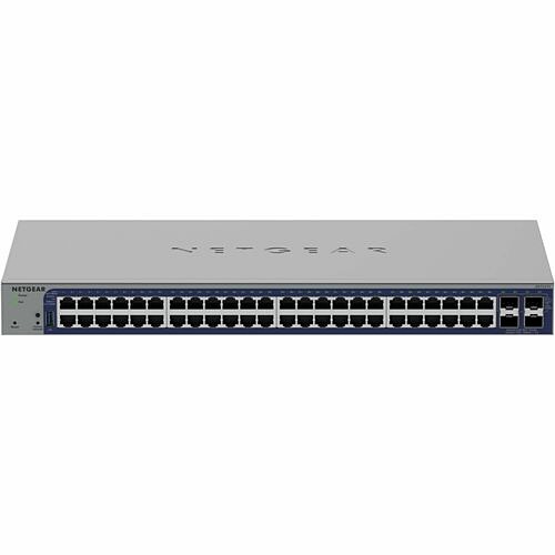 Netgear GS752TX-300NAS Switches & Bridges Netgear Business Gs752txv3 Ethernet Switch - 48 Ports - Manageable - Gigabit Ethernet, 10 Gigabit Et Gs752tx300nas 606449173246