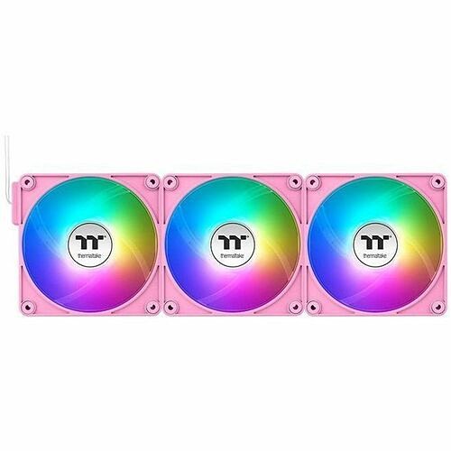 Thermaltake CL-F229-PL14PK-A Processor/Case Fans Thermaltake Ct140 Ex Reverse Argb Sync Pc Cooling Fan Bubble Pink (3-fan Pack) - 3 Pack - 5.51" Maxi Clf229pl14pka 841163098844