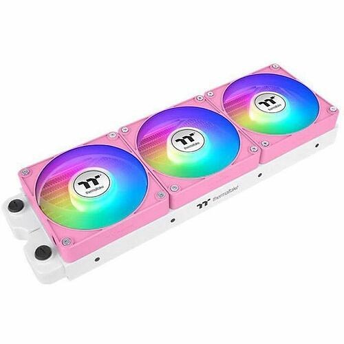 Thermaltake CL-F225-PL12PK-A Processor/Case Fans Thermaltake Ct120 Ex Reverse Argb Sync Pc Cooling Fan Bubble Pink (3-fan Pack) - 3 Pack - 4.72" Maxi Clf225pl12pka 841163099964