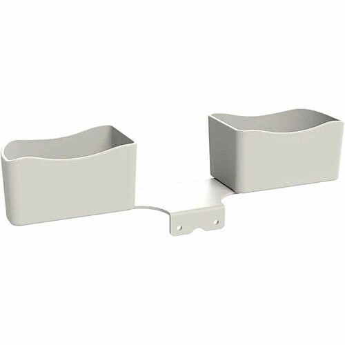 Ergotron ENVA0043 Furniture Accessories Enovate Envoy Auxiliary Storage Bins Rear Head Mount Small 5" X 3" X 2.5" (includes 2) - Small X 5"  