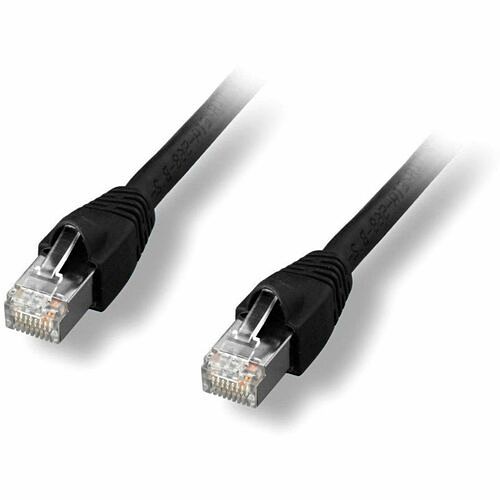 Comprehensive Cable CAT6A-75BLK Cables Comprehensive Cat6a Shielded Patch Cable Black 75ft - 75 Ft Category 6a Network Cable For Network De Cat6a75blk 808447086546