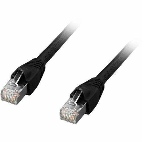 Comprehensive Cable CAT6A-50BLK Cables Comprehensive Cat6a Shielded Patch Cable Black 50ft - 50 Ft Category 6a Network Cable For Network De Cat6a50blk 808447086539