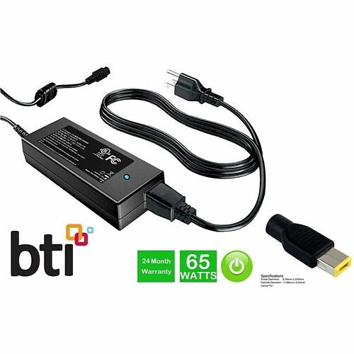 Battery Technology 4X21J81436-BTI Power Adapters Bti 4x21j81436-bti 20v 65w Ac Adapter 5a10v03250, Sa11b48989, A19-065n2a, 5a10v03238, Sa10j20170 - C 4x21j81436bti 886734899550
