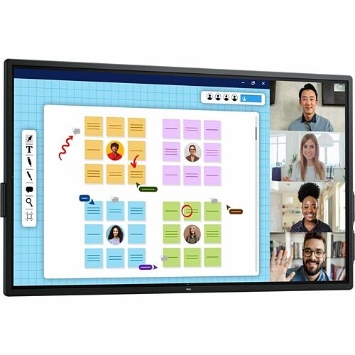 Dell DELL-P7525QT Touchscreen Monitors Dell P7525qt 75" Class Led Touchscreen Monitor - 16:9 - 8 Ms - 74.5" Viewable - 20 Point(s) Multi-to Dellp7525qt 884116484554
