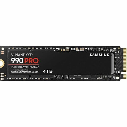Samsung MZ-V9P4T0BW Hard Drives Samsung 990 Pro 4 Tb Solid State Drive - M.2 2280 Internal - Pci Express Nvme (pci Express Nvme 4.0  Mzv9p4t0bw 