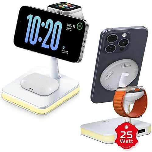 Spracht FC4W Chargers Spracht Flex Charge 4 Fc4w Induction Charger - For Smartphone, Smartwatch, Earbud, Iphone - Input Co 800807350267