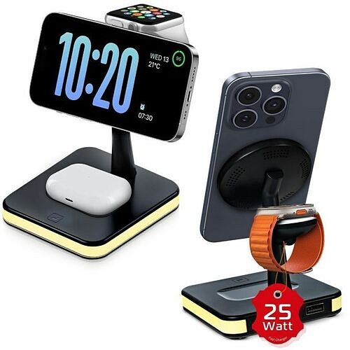 Spracht FC4B Chargers Spracht Flex Charge 4 Fc4b Induction Charger - For Smartphone, Smartwatch, Earbud, Iphone - Input Co 800807350250