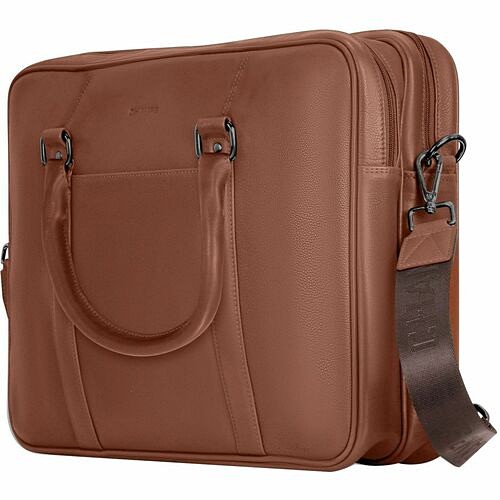 Champion Sport OB-412-BROWN Carrying Cases Champs Onyx Carrying Case (briefcase) For 11" To 15.6" Notebook - Brown - Rfid Resistant - Top Grain Ob412brown 803742125549