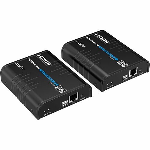 Rocstor Y10G019-B1 Video Consoles/Extenders Rocstor Truereach Video Extender Transmitter/receiver - 656.17 Ft Range - 2 X Network (rj-45) - 5 X  Y10g019b1 810136922523