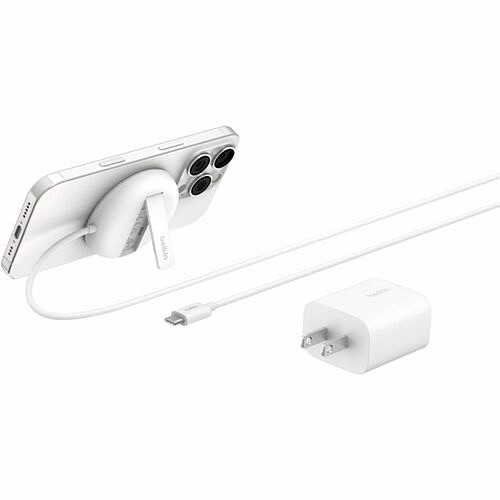 Belkin WIA011TTWH Chargers Belkin Boostcharge Pro Induction Charger - For Qi2-enabled Device, Iphone, Airpod, Smartphone, Earbu 745883909261