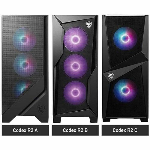 Msi CODR2B14NVM7438 Computers Msi Codex R2 Gaming Pc Intel Core I7-14700f Nvidia Rtx 5060 Ti 8g 32gb 2tb Ssd W11ha - Mid-tower Cha 824142423059