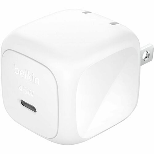 Belkin WCA013DQWH Power Adapters Belkin Boostcharge Compact Usb-c Wall Charger 45w - 45 W - White (wca013dqwh) 745883908219
