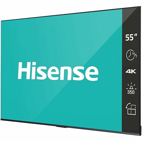 Hisense 55DP30FE Digital Signage Systems Hisense 55dp30fe Digital Signage Display - 55" - 16 Hours/ 7 Days Operation - 3840 X 2160 - 350 Nit  888143023779