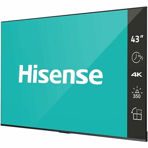 Hisense 43DP30FE Digital Signage Systems Hisense 43dp30fe Digital Signage Display - 43" - 16 Hours/ 7 Days Operation - 3840 X 2160 - 350 Nit  888143024080