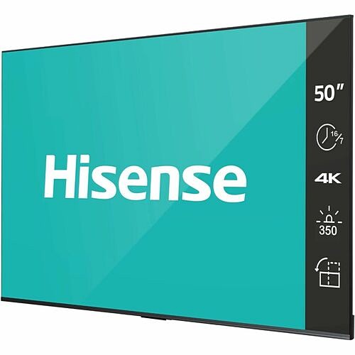 Hisense 50DP30FE Digital Signage Systems Hisense 50dp30fe Digital Signage Display - 50" - 16 Hours/ 7 Days Operation - 3840 X 2160 - 350 Nit  888143023762
