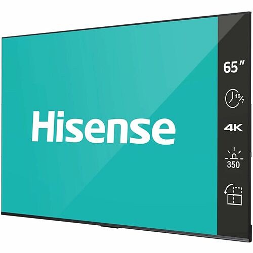 Hisense 65DP30FE Digital Signage Systems Hisense 65dp30fe Digital Signage Display - 65" - 16 Hours/ 7 Days Operation - 3840 X 2160 - 350 Nit  888143023786