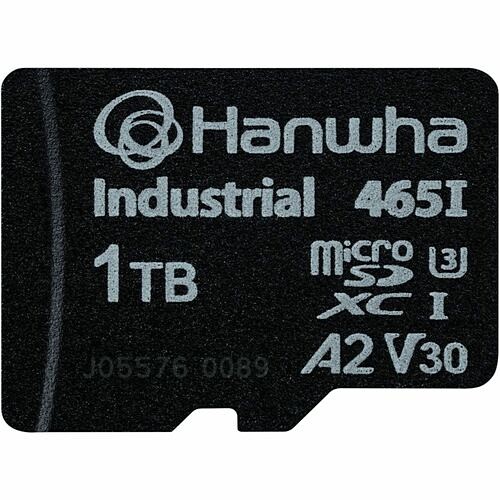 Wisenet SPP-E10T Memory Cards Hanwha Industrial 1 Tb Uhs-i (u3) V30 Microsdxc - 100 Mb/s Read - 80 Mb/s Write (spp-e10t) Sppe10t 8801089235565