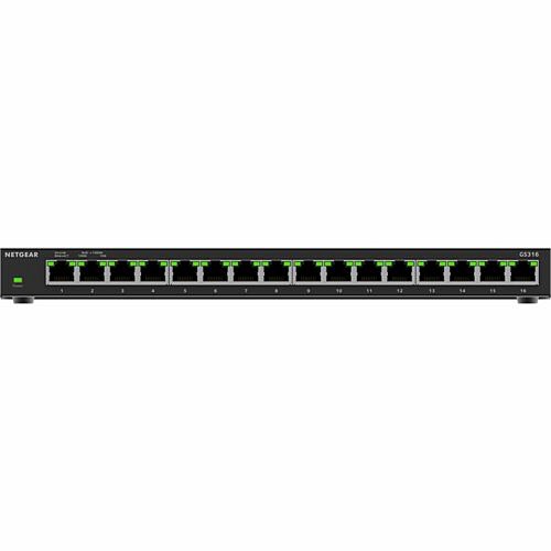Netgear GS316-300NAS Switches & Bridges Netgear Business Gs316v3 Ethernet Switch - 16 Ports - Gigabit Ethernet - 10/100/1000base-t - 2 Layer Gs316300nas 606449164244