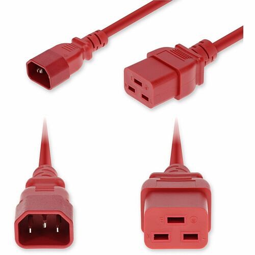 Addon ADD-C142C19I14G2FRD Power Cords Addon 2ft C14 Male To C19 Female Industrial Grade 14 Awg 250v At 15a Pvc Sjt (service Junior Thermop Addc142c19i14g2frd 199278031165