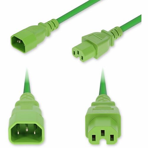 Addon ADD-C142C15H14G10FGN Power Cords Addon 10ft C14 Male To C15 Female High-temperature 14 Awg 250v At 15a Pvc Sjt (service Junior Thermo Addc142c15h14g10fgn 199278030502