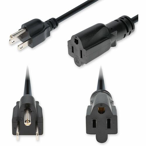 Addon ADD-N5154515C16G50FB Power Cords Addon 50ft Nema 5-15p Male To 5-15r Female Standard Commercial 16 Awg 125v At 13a Pvc Sjtw (service  Addn5154515c16g50fb 199278031660