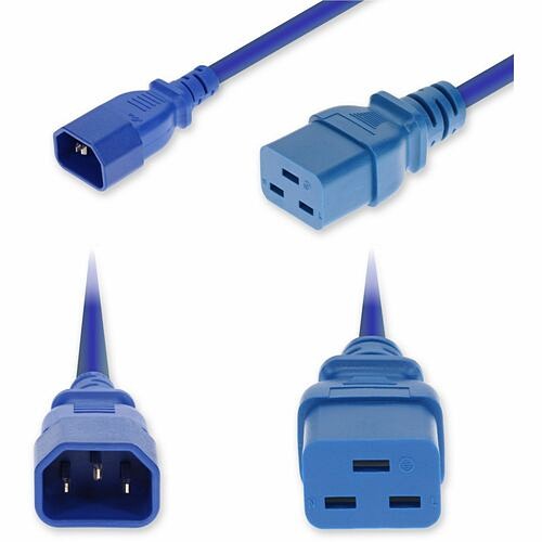 Addon ADD-C142C19I14G10FBE Power Cords Addon 10ft C14 Male To C19 Female Industrial Grade 14 Awg 250v At 15a Pvc Sjt (service Junior Thermo Addc142c19i14g10fbe 199278030946