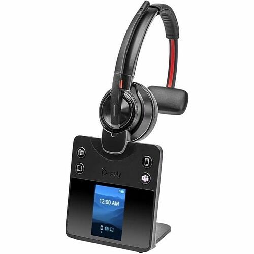 Poly B9GB6AA#ABA Headsets/Earsets Poly Savi 8400 Office 8445 Earset - Microsoft Teams Certification - Mono - Wireless - Bluetooth/dect B9gb6aaaba 198990726748