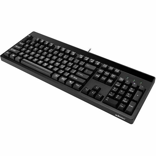 Adesso EASYTOUCH130 Keyboards & Keypads Adesso Easytouch 130 Full Sized Wired Mechanical Keyboard With Copilot Ai Hotkey - Cable Connectivit 783750014441