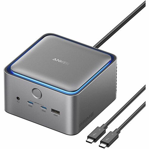 Anker A83B51A1 Docking Stations Anker Prime Tb5 Docking Station (14-in-1, 8k, Thunderbolt 5 ) - For Computer, Notebook, Macbook, Sma 194644289171