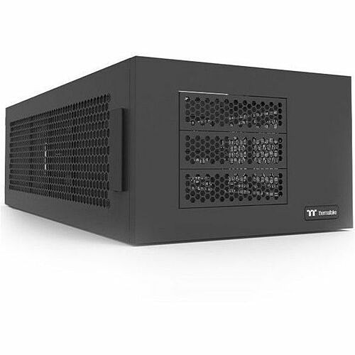 Thermaltake CA-11C-00D1NN-00 Computer Cases Thermaltake Ax Ax100 Computer Case - Pedestal - Black - Steel, Spcc - 8 X Bay - 8 X Fan(s) Supported Ca11c00d1nn00 841163098417