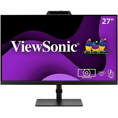 Viewsonic VG2741V Monitors Viewsonic Vg2741v 27 Inch 1080p Ips Video Conferencing Monitor With Integrated Windows Hello Certifi 766907032260