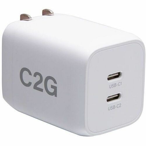 C2g C2G58880 Power Adapters C2g Dual Usb-candreg; Power Adapter - 65w - 65 W - 120 V Ac, 230 V Ac Input - 5 V Dc, 9 V Dc, 15 V Dc, 757120588801