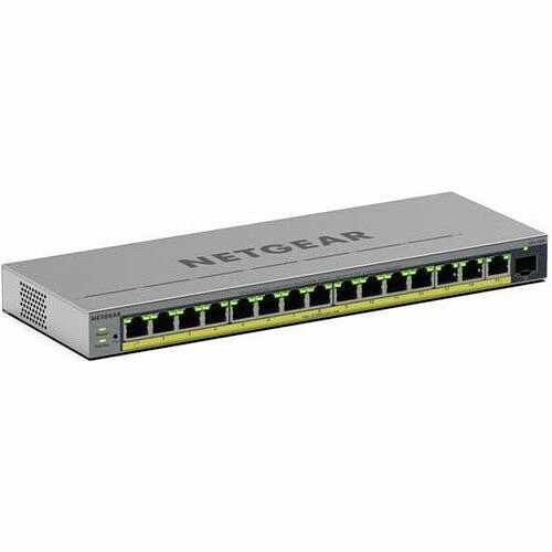 Netgear GS116EP-100NAS Switches & Bridges Netgear Business Gs116ep Ethernet Switch - 15 Ports - Manageable - Gigabit Ethernet - 10/100/1000bas Gs116ep100nas 606449174823