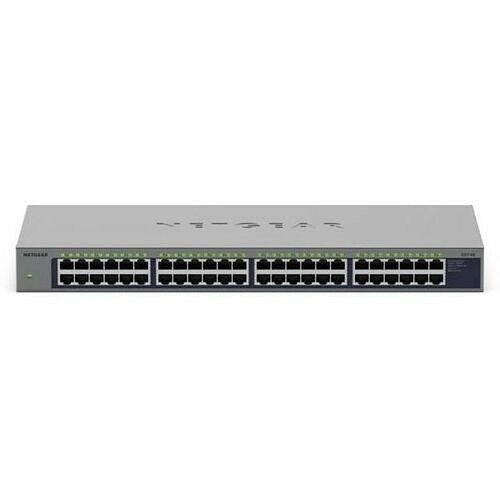 Netgear GS748-100NAS Switches & Bridges Netgear Business Gs748 Ethernet Switch - 48 Ports - Gigabit Ethernet - 10/100/1000base-t - 2 Layer S Gs748100nas 606449174885