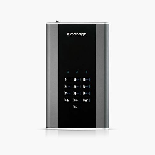 Istorage_kanguru IS-DT2-256-24000-C-X Hard Drives Istorage Diskashur Dt2 24 Tb Secure Encrypted Desktop Hard Drive   Pin Protected   Ncsc Cpa   Fips 1 Isdt225624000cx 810111423205