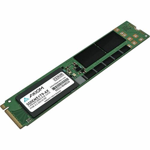Axiom Memory SSDEM51T9-AX Hard Drives 1.92tb Em5 Series Pcie Gen4 X4 Nvme M.2 - 1.92tb Em5 Series Pcie Gen4 X4 Nvme M.2 22x110 Ssd (ssdem5 Ssdem51t9ax 198105023939