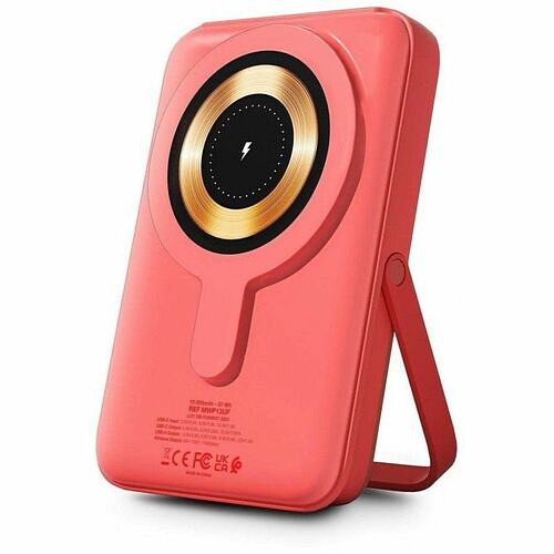 Urban Factory MWP13UF Power Banks Urban Factory Magnee Power: 10 000 Mah Magnetic Power Bank - For Smartphone - 10000 Mah - 4.50 A, 3  888225024243