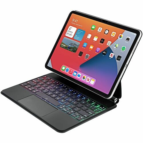 Adesso WKB-7010 Carrying Cases Adesso Portable Keyboard/cover Case For 10.9" To 11" Apple Ipad Pro 11 (2018), Ipad Pro 11 (2020), I Wkb7010 783750014243