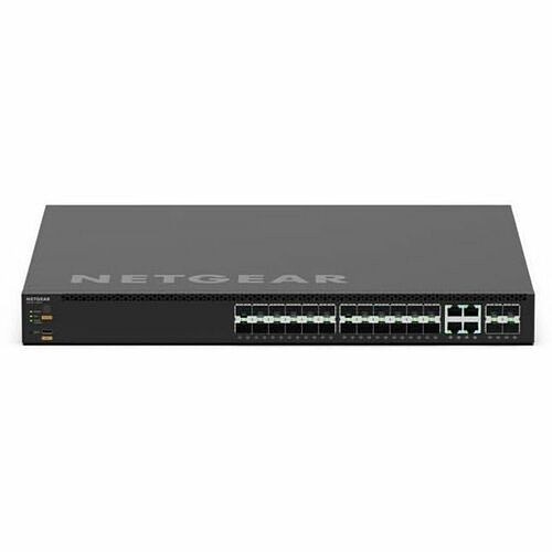 Netgear MSM4328F-TAANES Switches & Bridges Netgear Av Line M4350-24f4x Ethernet Switch - 4 Ports - Manageable - 2.5 Gigabit Ethernet, Gigabit E Msm4328ftaanes 606449172874