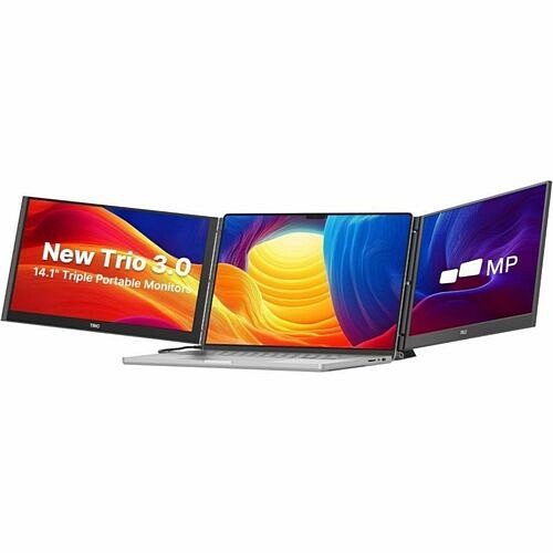 Mobile Pixels 101-1004P05 Monitors Mobile Pixels Trio 3 101-1004p05 14" Class Lcd Monitor - 16:10 - 14.1" Viewable - In-plane Switching 1011004p05 810130760756