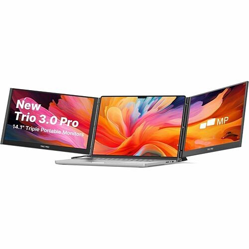 Mobile Pixels 101-1004P06 Monitors Mobile Pixels Trio 3.0 Pro 101-1004p06 14" Class Lcd Monitor - 16:10 - 14.1" Viewable - In-plane Swi 1011004p06 810130760763