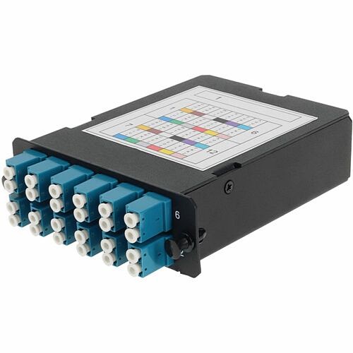 Addon ADD-4BAYC124FMPA12LCDS2 Patch Panels Addon 4-bay Cassette 24-fiber Mpo In, 12 Lc Duplex Out, Single-mode Duplex Os2 - Mpo Type A - 12 X D Add4bayc124fmpa12lcds2 821456525028